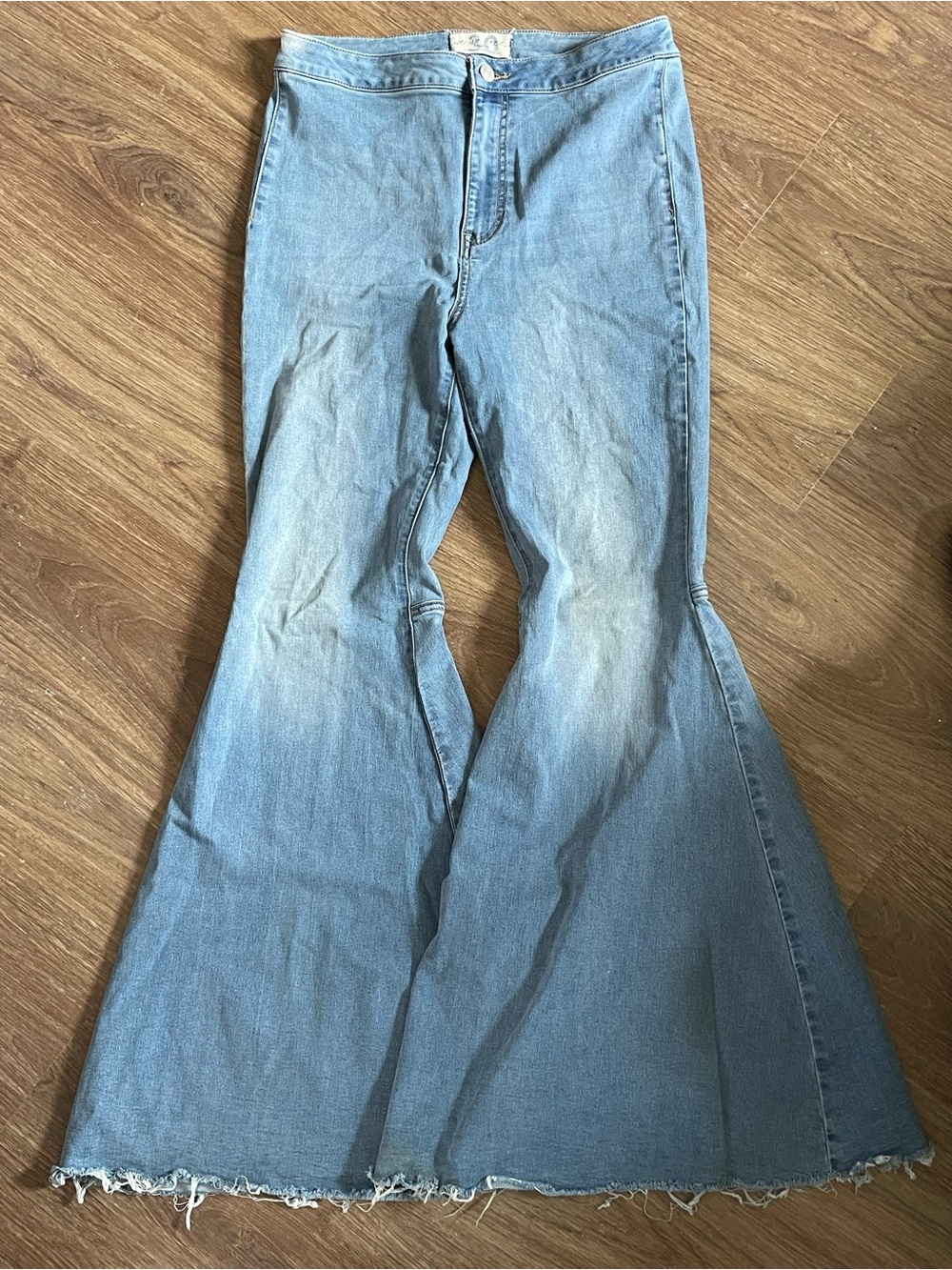 We The Free Just Float On Super Wide Leg Flare Jeans